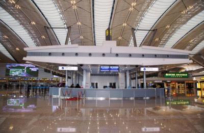 贵阳龙洞堡机场负一层换乘大厅卡塔尔世界杯欧宝APP下载工程